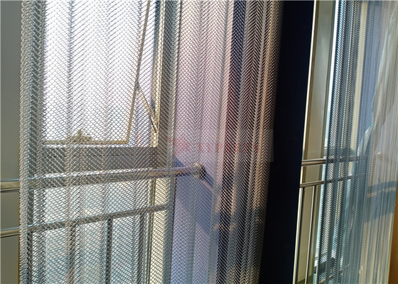 Cuộn dây kim loại màu bạc 1.2mm được sử dụng làm rèm cửa sổ văn phòng