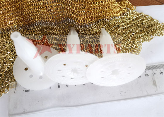 M10 Insulation Fasteners 60MM Round Washer Plastic Insulation Anchors