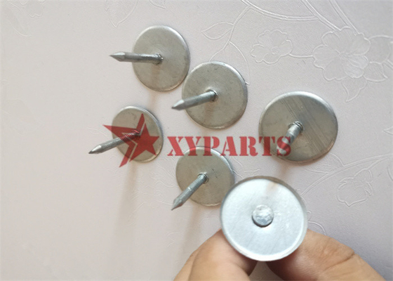 Thép mạ kẽm 3/4 '' Chốt hàn đầu cốc cho len đá cách nhiệt