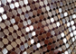 Vật liệu nhôm Vải lưới kim loại sequin được sử dụng làm rèm trang trí không gian nội thất