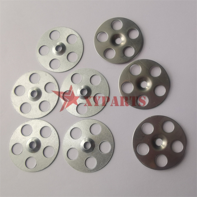 Bảng thép mạ kẽm Cố định vòng đệm tự khóa Lỗ trung tâm tròn 6 mm