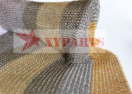 Cấu trúc kiến ​​trúc Lưới vòng ChainMail cho vách ngăn phòng