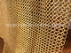 Màu vàng Wm Serie Chainmail Ring Mesh Rèm cho thiết kế kiến ​​trúc